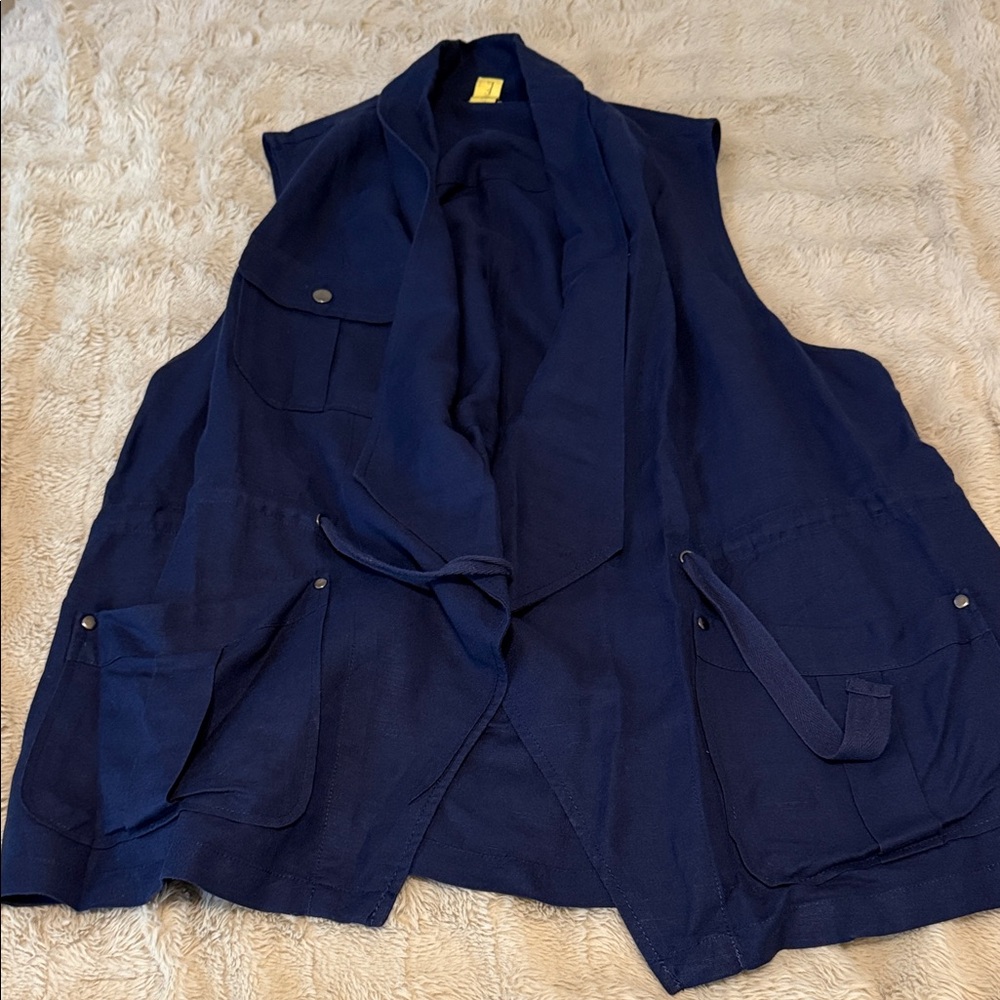 Torrid Deep Blue Utility Vest